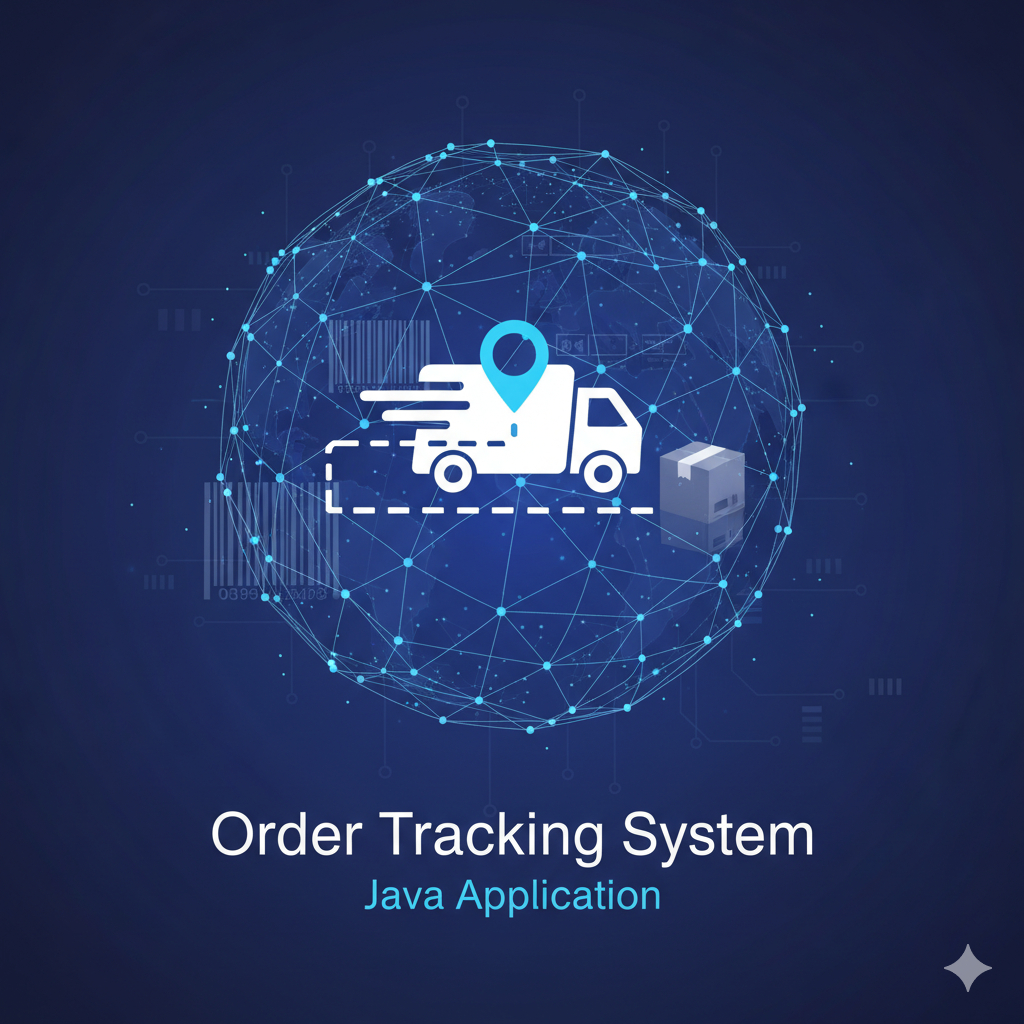 Order Tracking System Java preview
